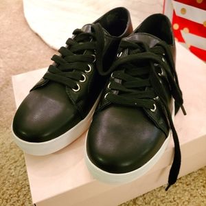 Black sneakers from JustFab